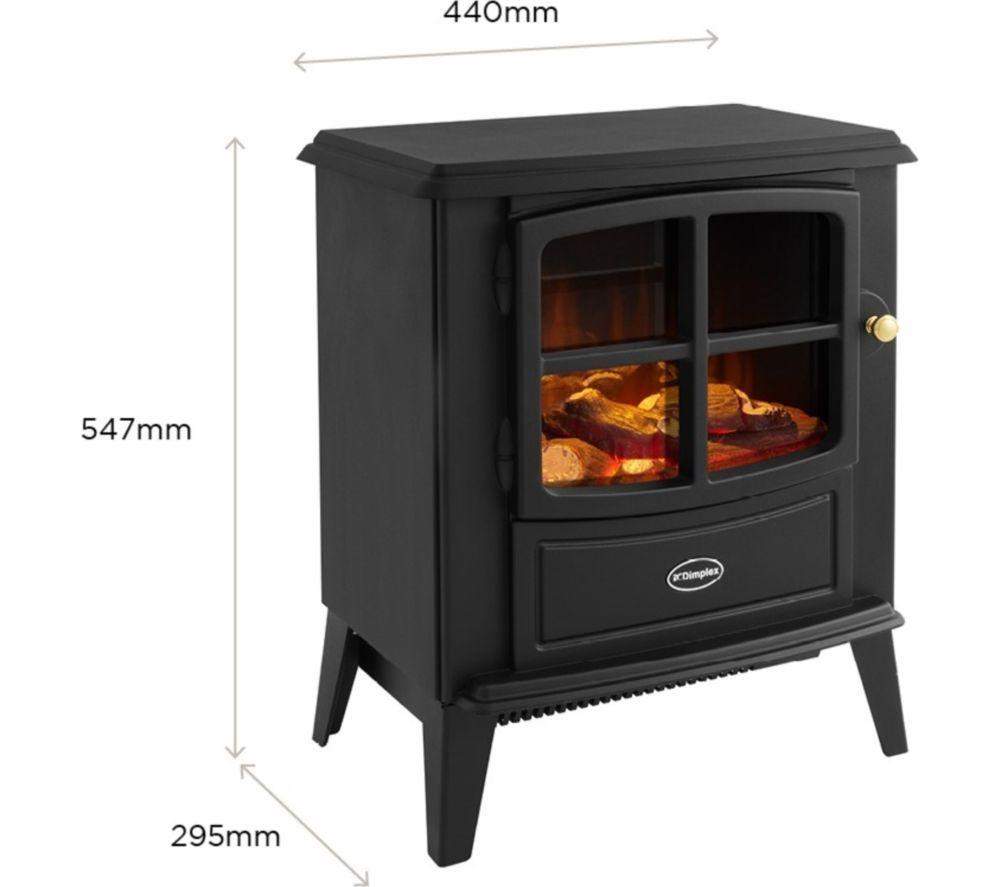 DIMPLEX BFD20BL Electric Fireplace - Black image number 4 of 4