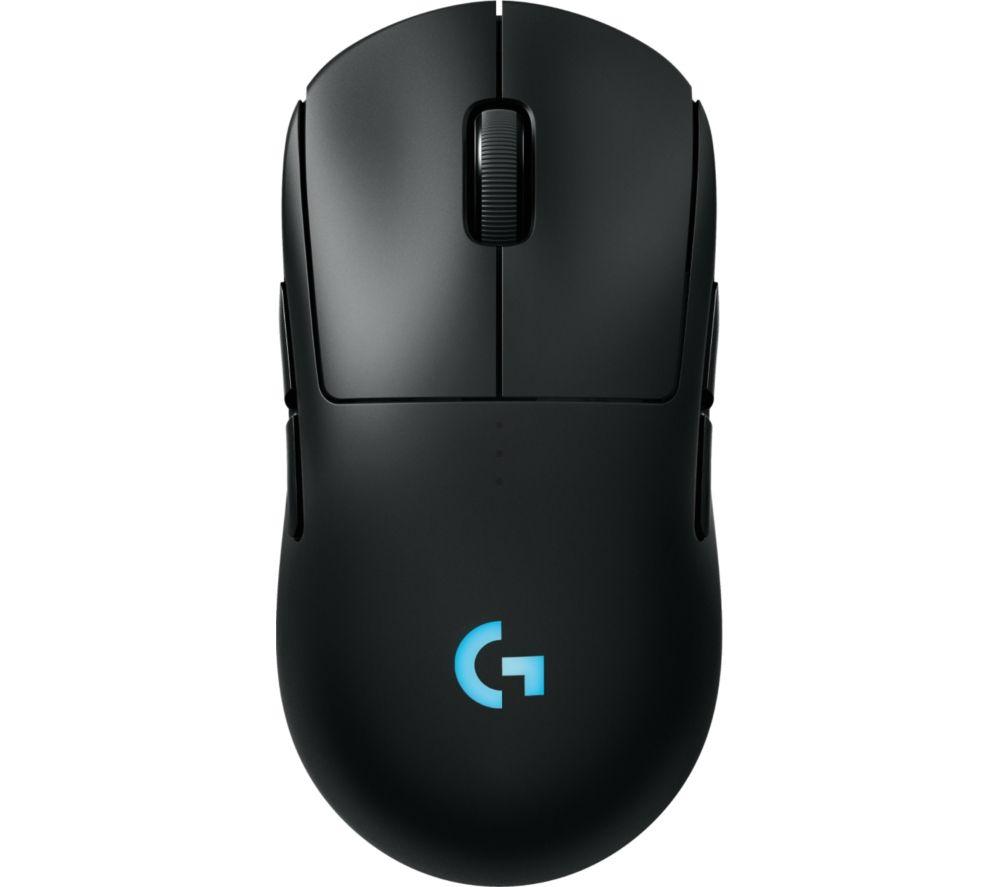LOGITECH PRO 2 Lightspeed RGB Wireless Optical Gaming Mouse: 8K Edition - Black