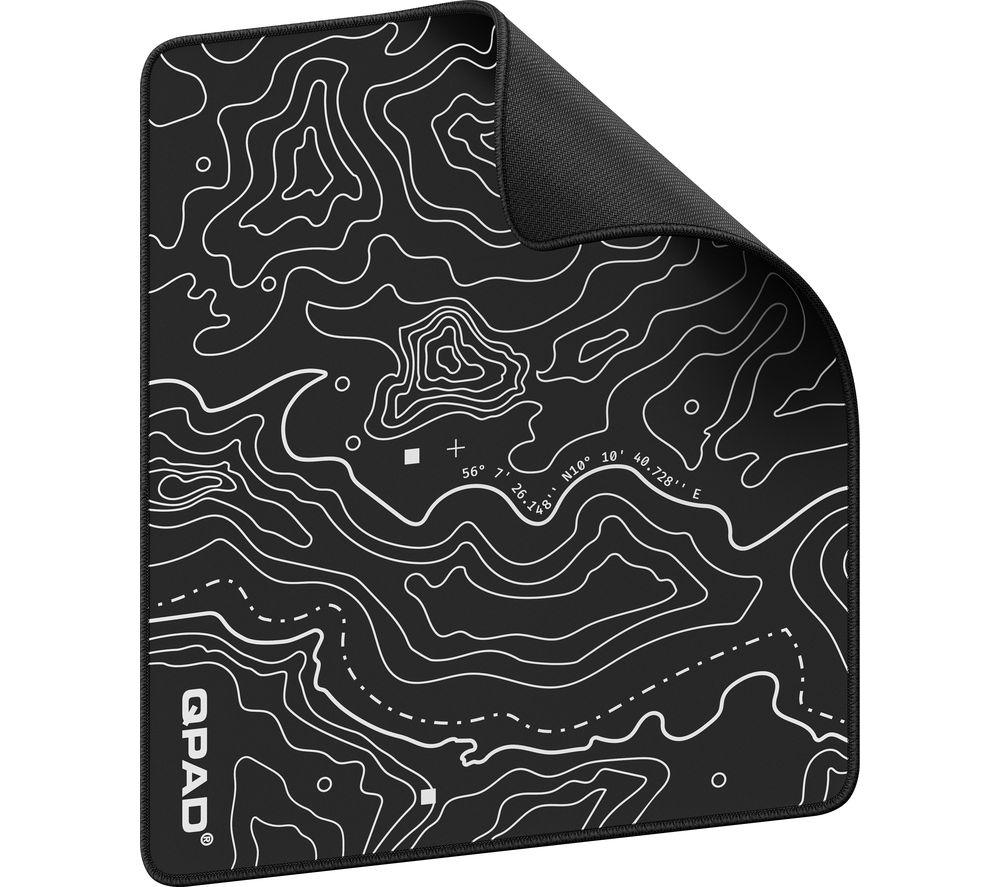 QPAD Edge Mouse Mat - Black & White, Medium image number 6 of 7