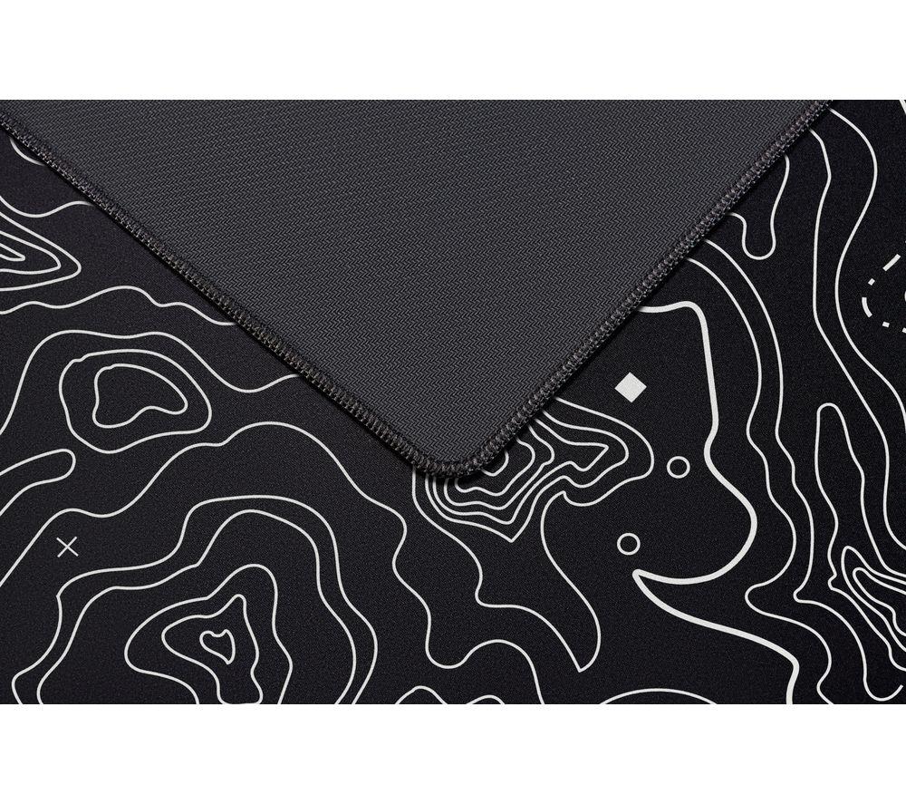QPAD Edge Mouse Mat - Black & White, Medium image number 7 of 7
