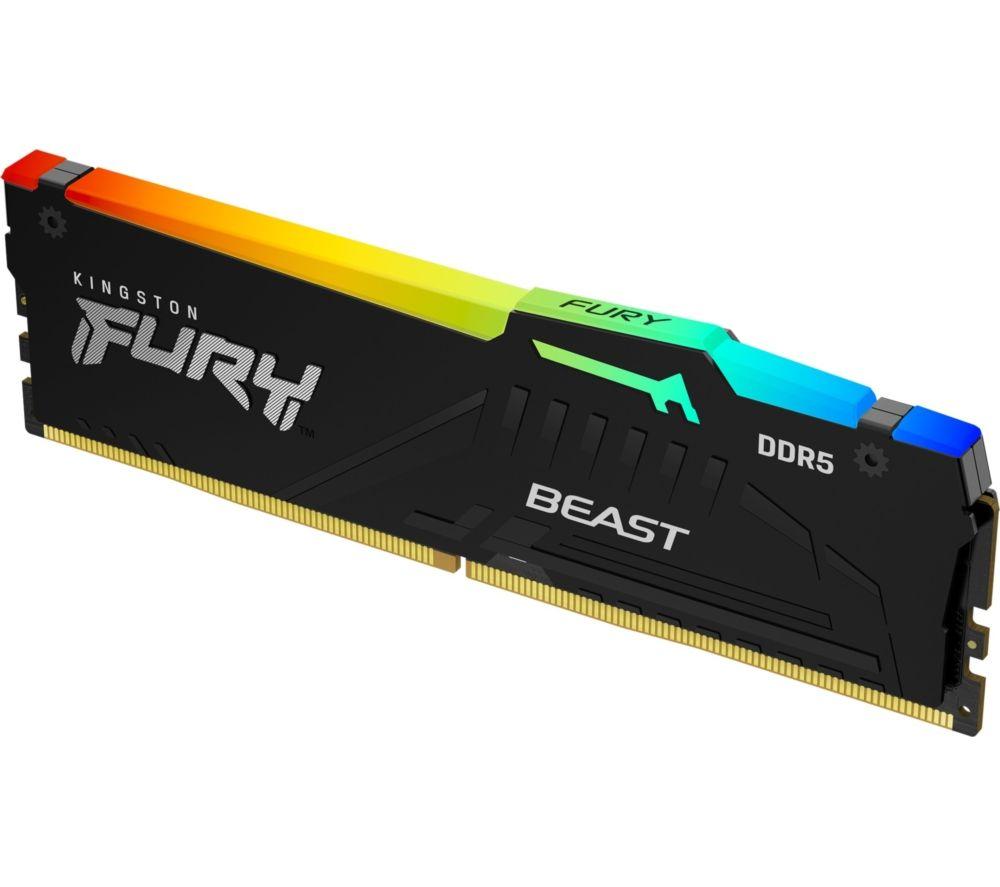 KINGSTON Fury Beast RGB 64 GB 3000 MHz DDR5 Memory Kit - 32 GB x 2 image number 2 of 7