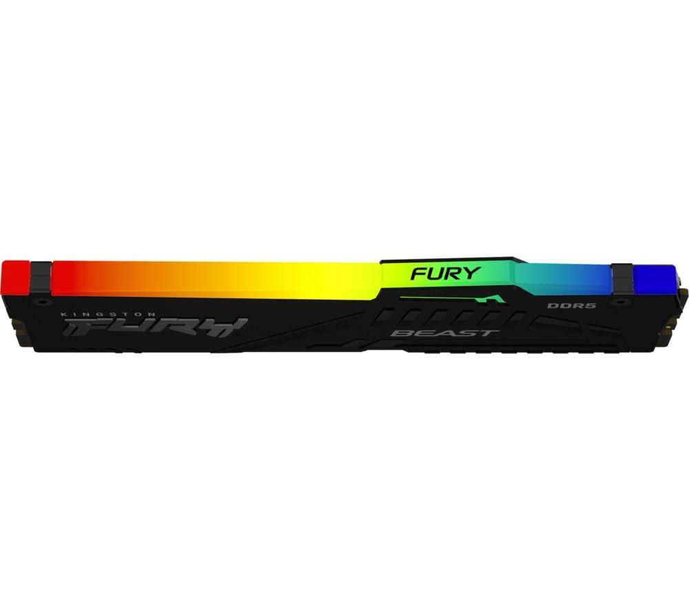 KINGSTON Fury Beast RGB 64 GB 3000 MHz DDR5 Memory Kit - 32 GB x 2 image number 3 of 7