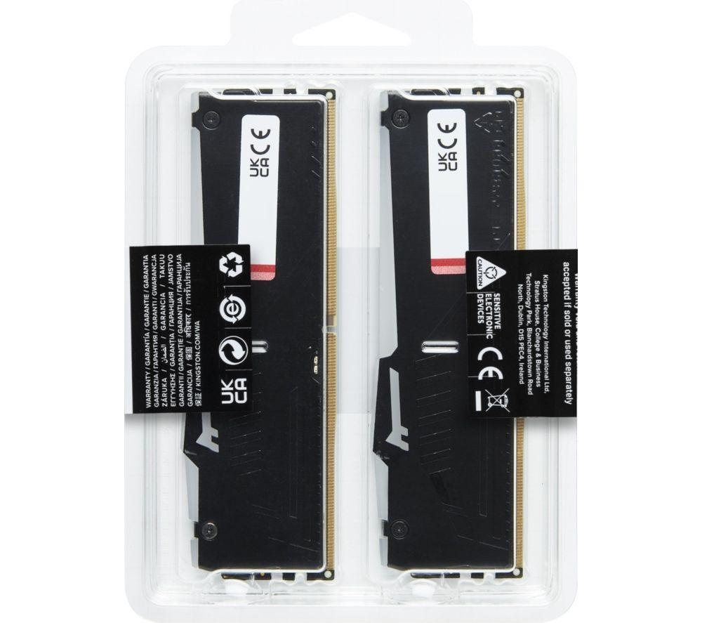 KINGSTON Fury Beast RGB 64 GB 3000 MHz DDR5 Memory Kit - 32 GB x 2 image number 6 of 7