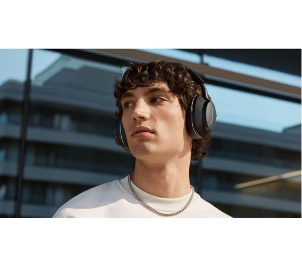 BOWERS&WILKINS Px7 S2e Wireless Bluetooth Noise-Cancelling Headphones - Black image number 5 of 10