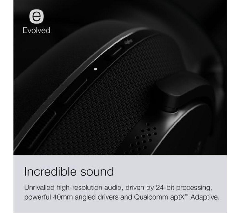 BOWERS&WILKINS Px7 S2e Wireless Bluetooth Noise-Cancelling Headphones - Black image number 7 of 10