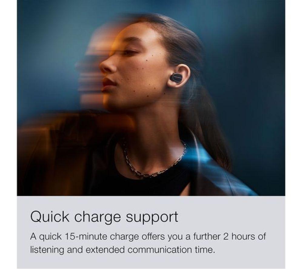 BOWERS&WILKINS Pi8 Wireless Bluetooth Noise-Cancelling Earbuds - Dove White image number 5 of 10