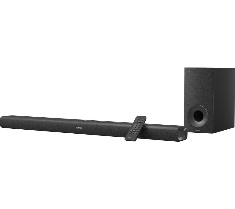 DENON DHT-S316 Wireless Sound Bar with Dolby Digital - Black image number 2 of 7