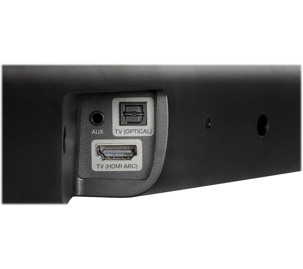 DENON DHT-S316 Wireless Sound Bar with Dolby Digital - Black image number 6 of 7