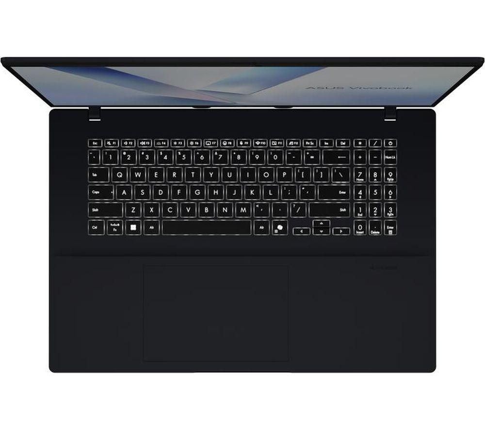 ASUS Vivobook 18 M1807GA 18" Laptop - AMD Ryzen AI 5, 1 TB SSD, Quiet Blue image number 4 of 6