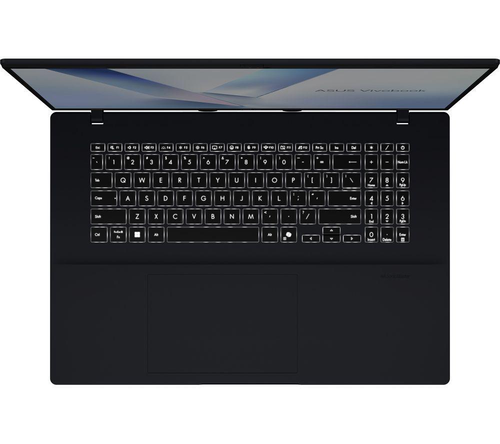 ASUS Vivobook 18 M1807GA 18" Laptop, Copilot+ PC - AMD Ryzen AI 7, 1 TB SSD, Quiet Blue image number 3 of 9