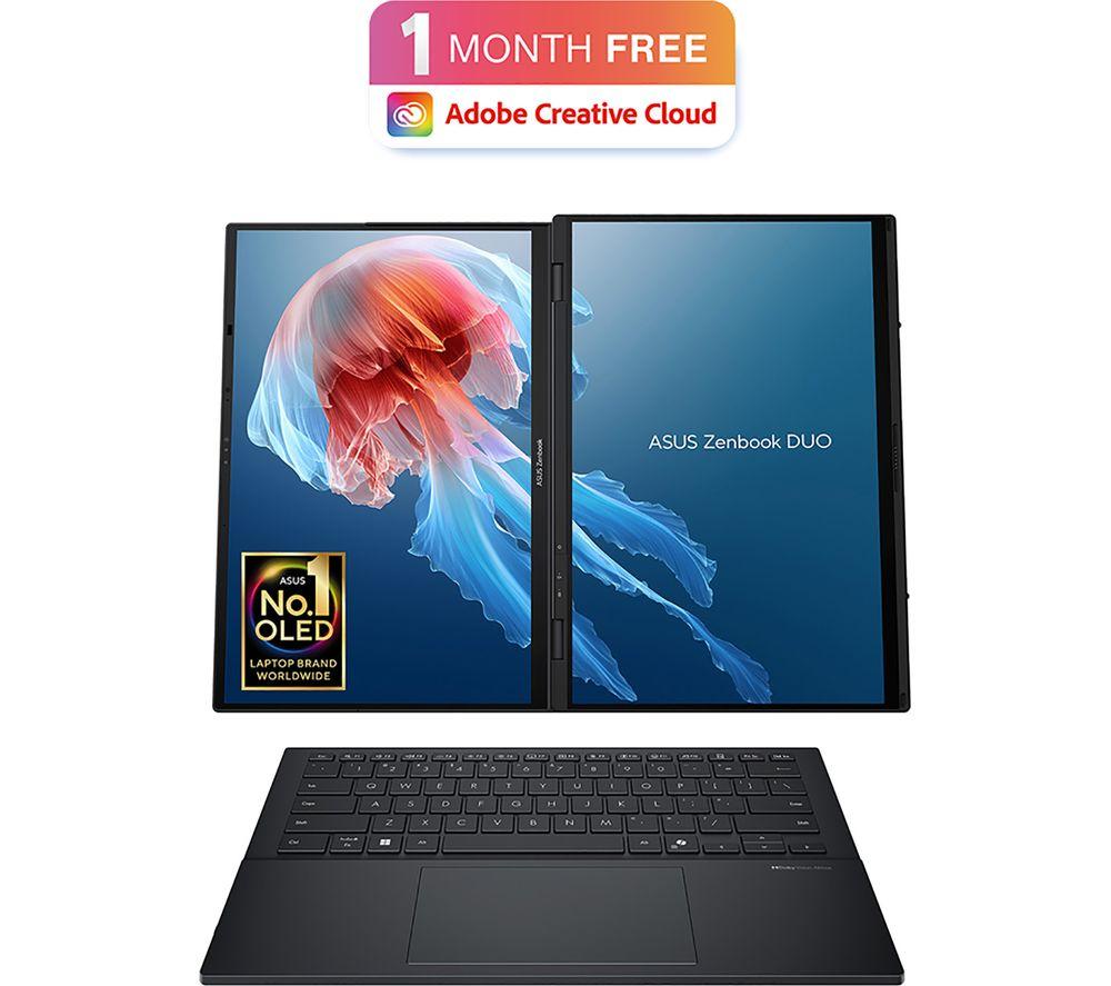 ASUS Zenbook Duo 14" 2 in 1 Laptop - Intel&reg; Core&trade; Ultra 9, 2 TB SSD, Inkwell Grey image number 3 of 13