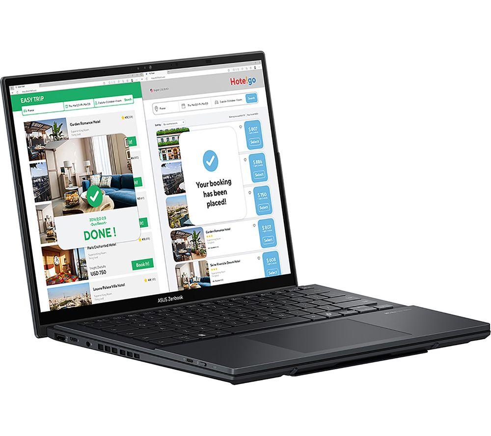 ASUS Zenbook Duo 14" 2 in 1 Laptop - Intel&reg; Core&trade; Ultra 9, 2 TB SSD, Inkwell Grey image number 4 of 13