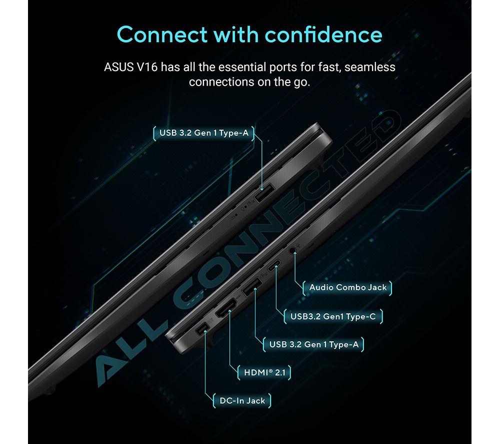 ASUS Vivobook V16 16" Gaming Laptop - Intel&reg; Core&trade; 7, RTX 5070, 1 TB SSD image number 14 of 17