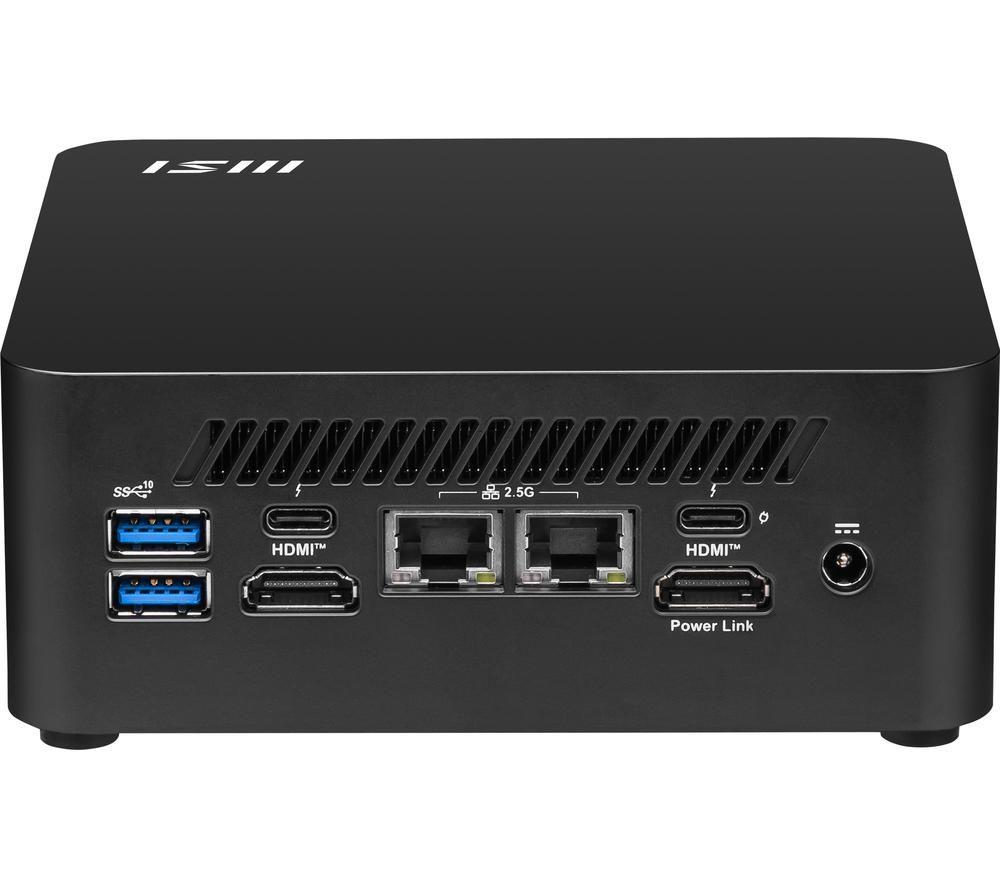 MSI Cubi NUC 1M Mini Desktop PC - Intel&reg; Core&trade; 5, 512 GB SSD, Black image number 9 of 12