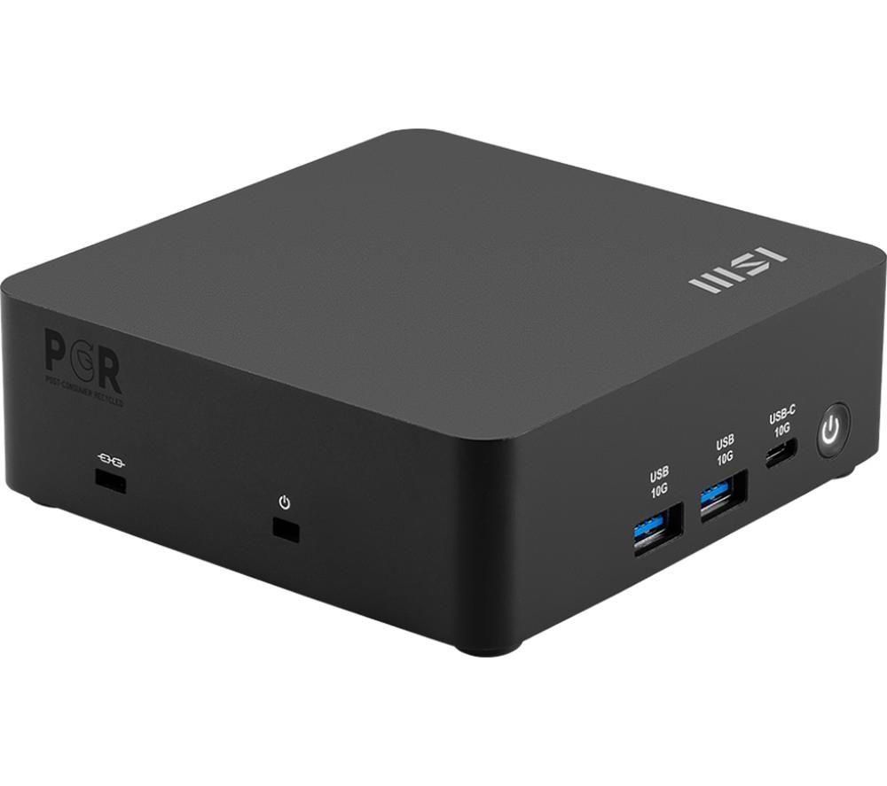 MSI Cubi NUC AI 1MG Mini Desktop PC - Intel&reg; Core&trade; Ultra 5, 512 GB SSD, Black image number 3 of 8