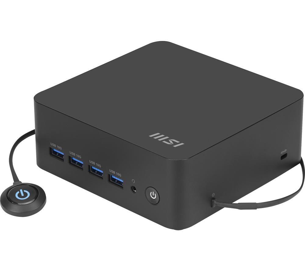 MSI Cubi Z AI 8M Mini Desktop PC - AMD Ryzen 7, Black image number 3 of 3