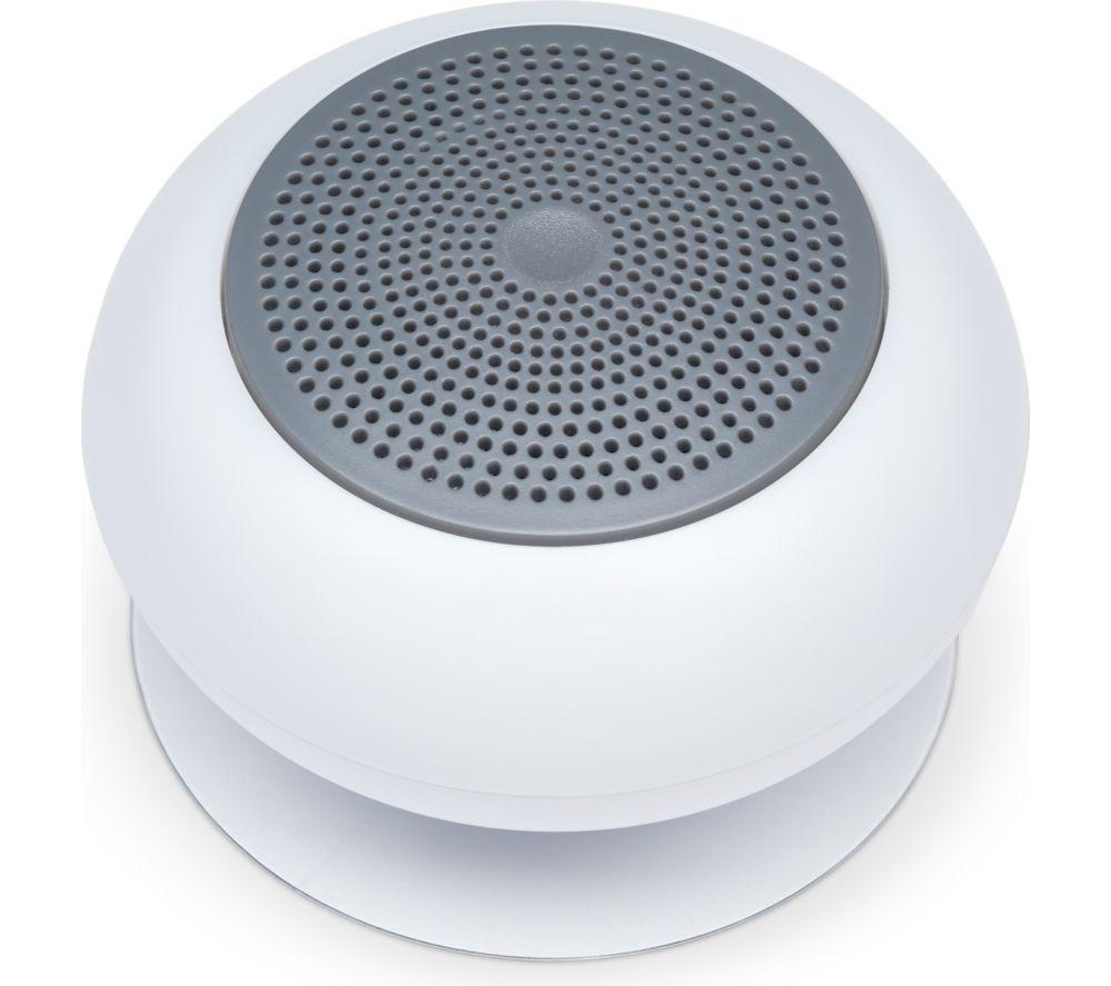 RED5 Portable Bluetooth Light Up Shower Speaker - White image number 3 of 3