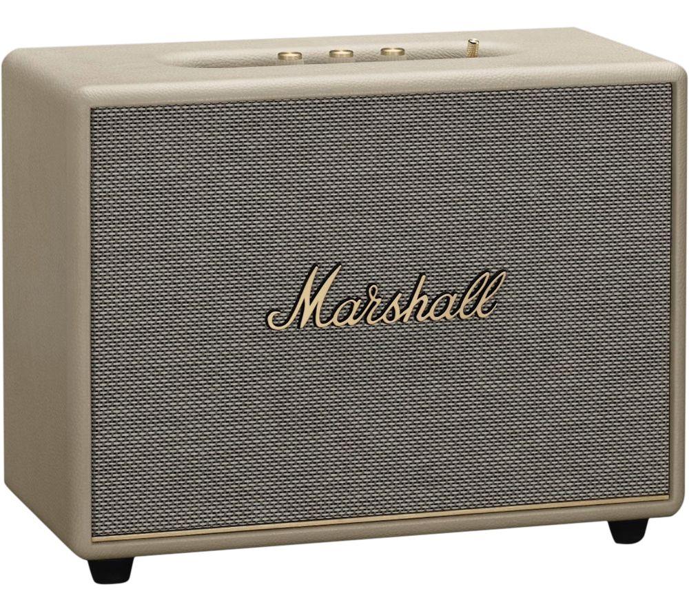 MARSHALL Woburn III Bluetooth Speaker - Cream image number 2 of 8