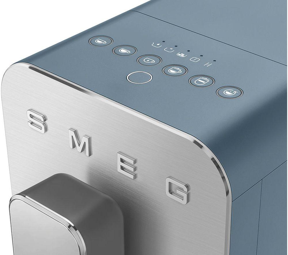 SMEG Collezione BCC13SBMUK Bean to Cup Coffee Machine - Matte Storm Blue image number 5 of 9
