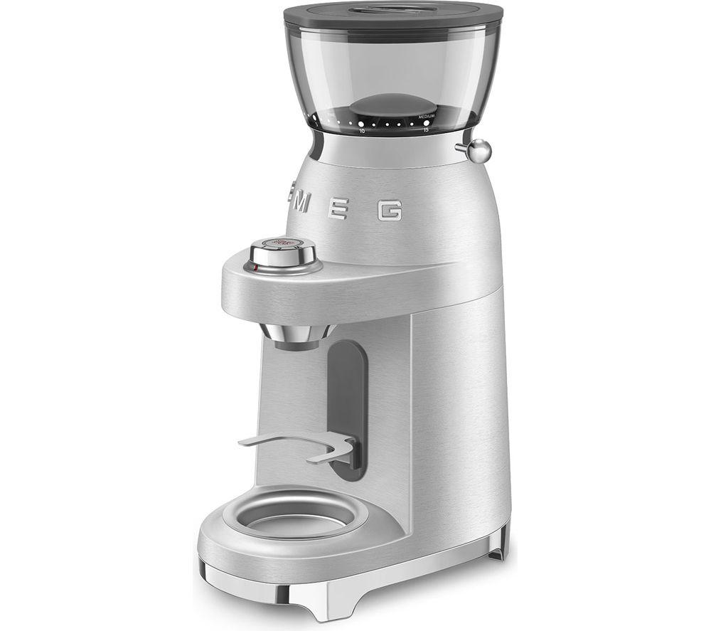 SMEG CGF02SSUK Electric Coffee Grinder - Stainless Steel image number 2 of 9