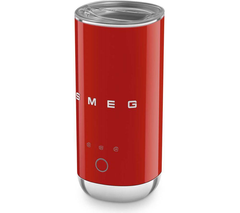 SMEG MFF02RDUK Milk Frother - Red image number 4 of 7