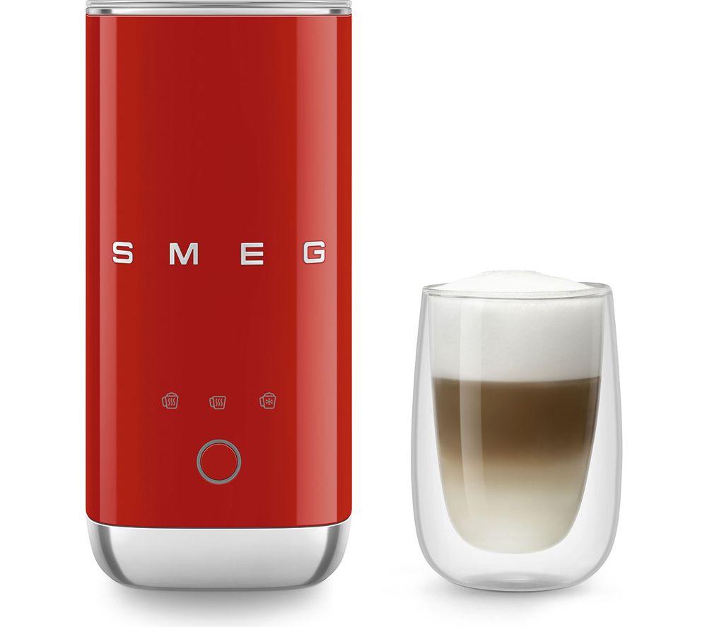 SMEG MFF02RDUK Milk Frother - Red image number 5 of 7