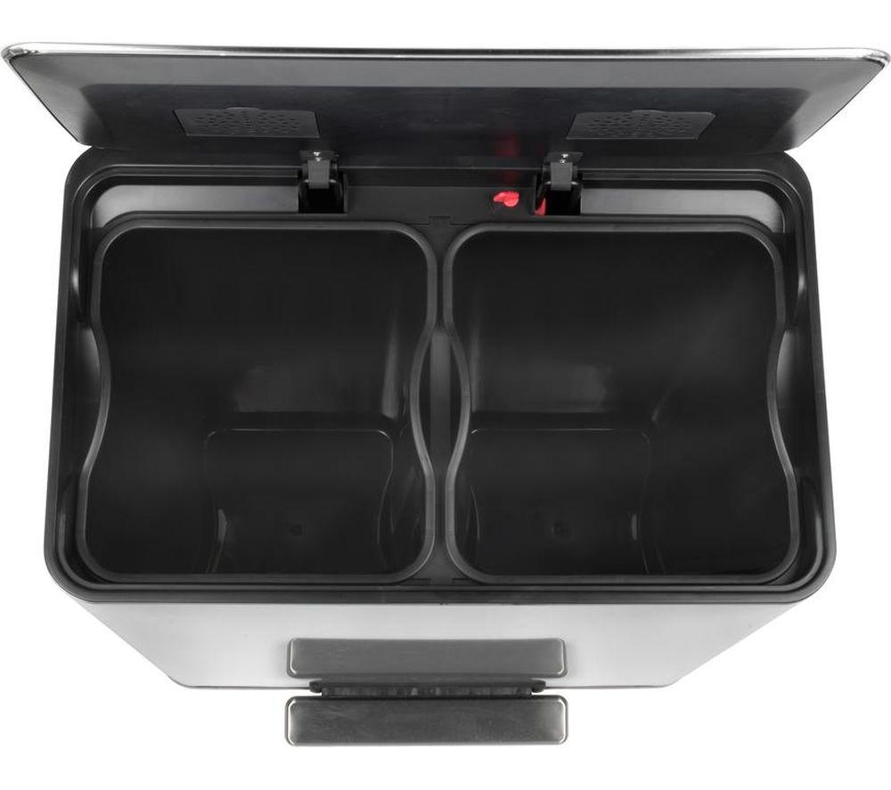 SALTER BW14807 60-litre Rectangular Bin - Silver image number 3 of 7