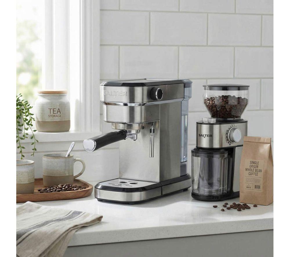 SALTER EK6739 Electric Coffee Grinder - Black & Silver image number 6 of 8