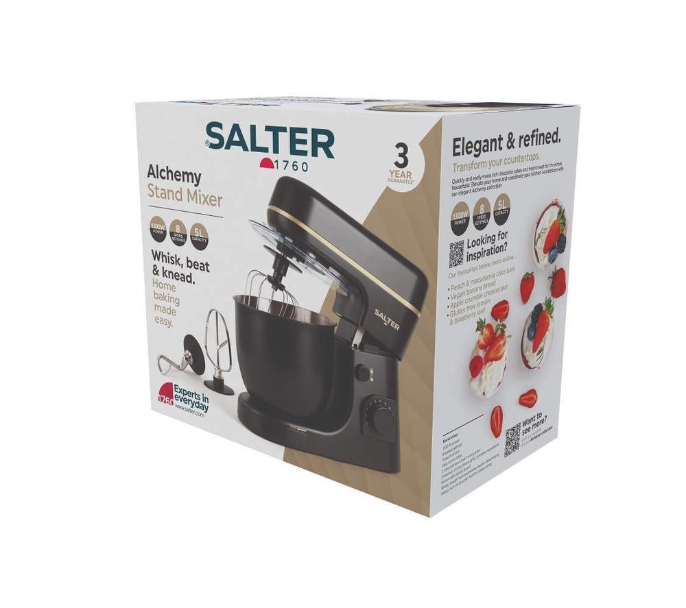 SALTER Alchemy EK6147BG Stand Mixer - Black image number 9 of 9