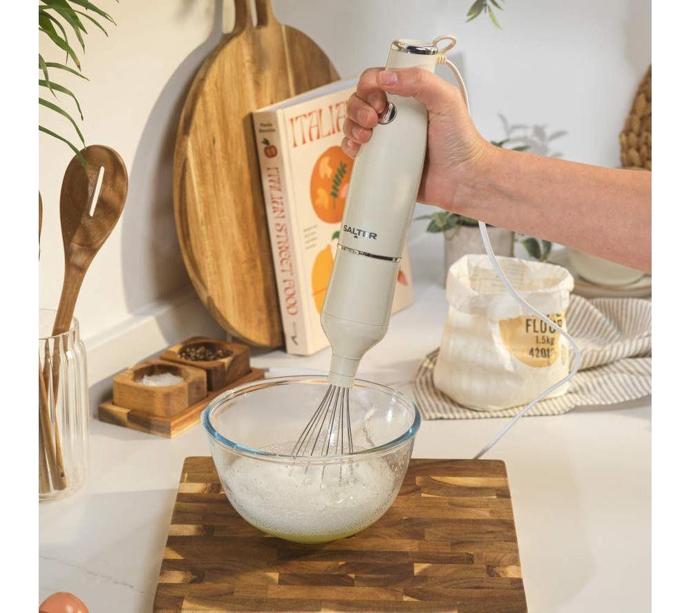 SALTER Retro 3-in-1 Hand Blender - Cream image number 5 of 8