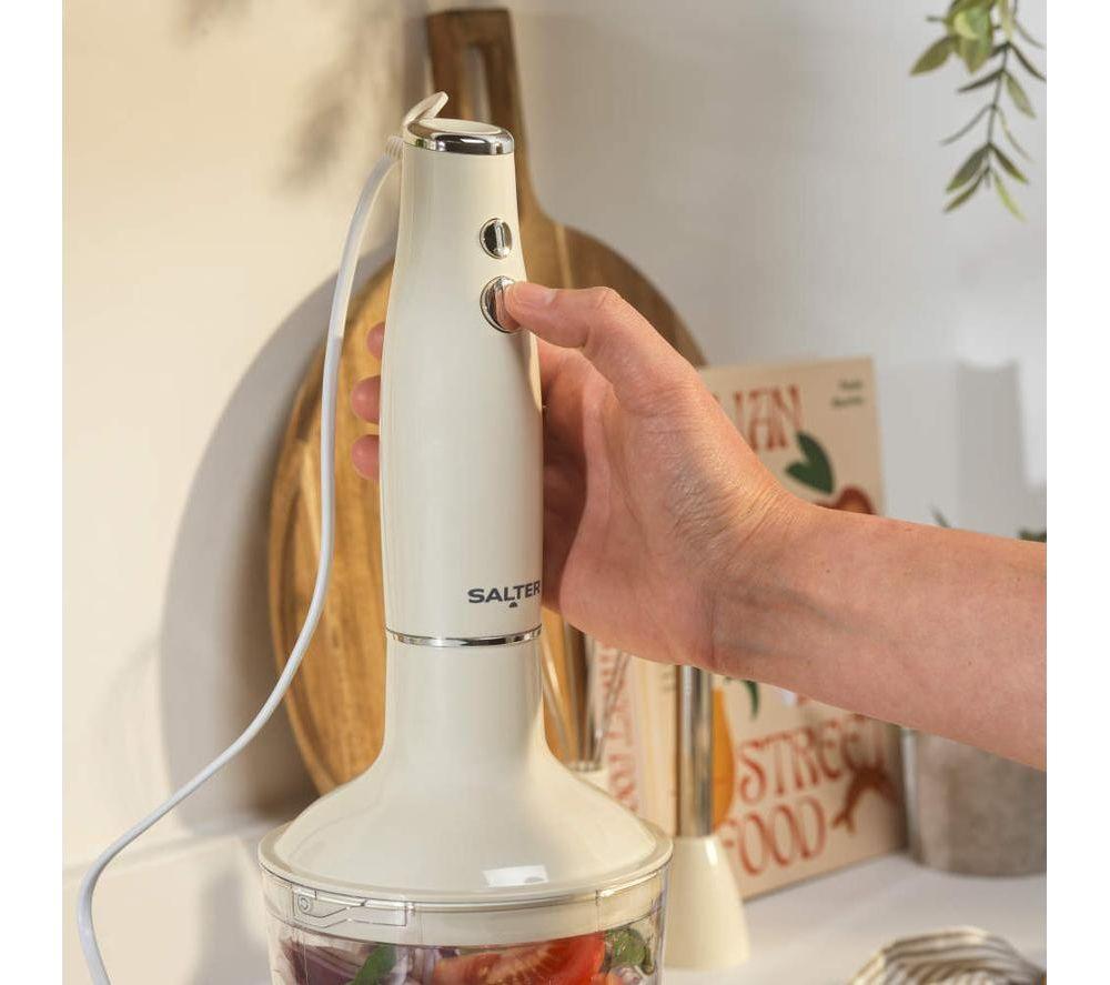 SALTER Retro 3-in-1 Hand Blender - Cream image number 8 of 8