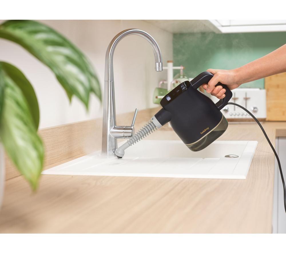 BELDRAY BEL02180 Digital Handheld Steam Cleaner - Blue image number 3 of 4