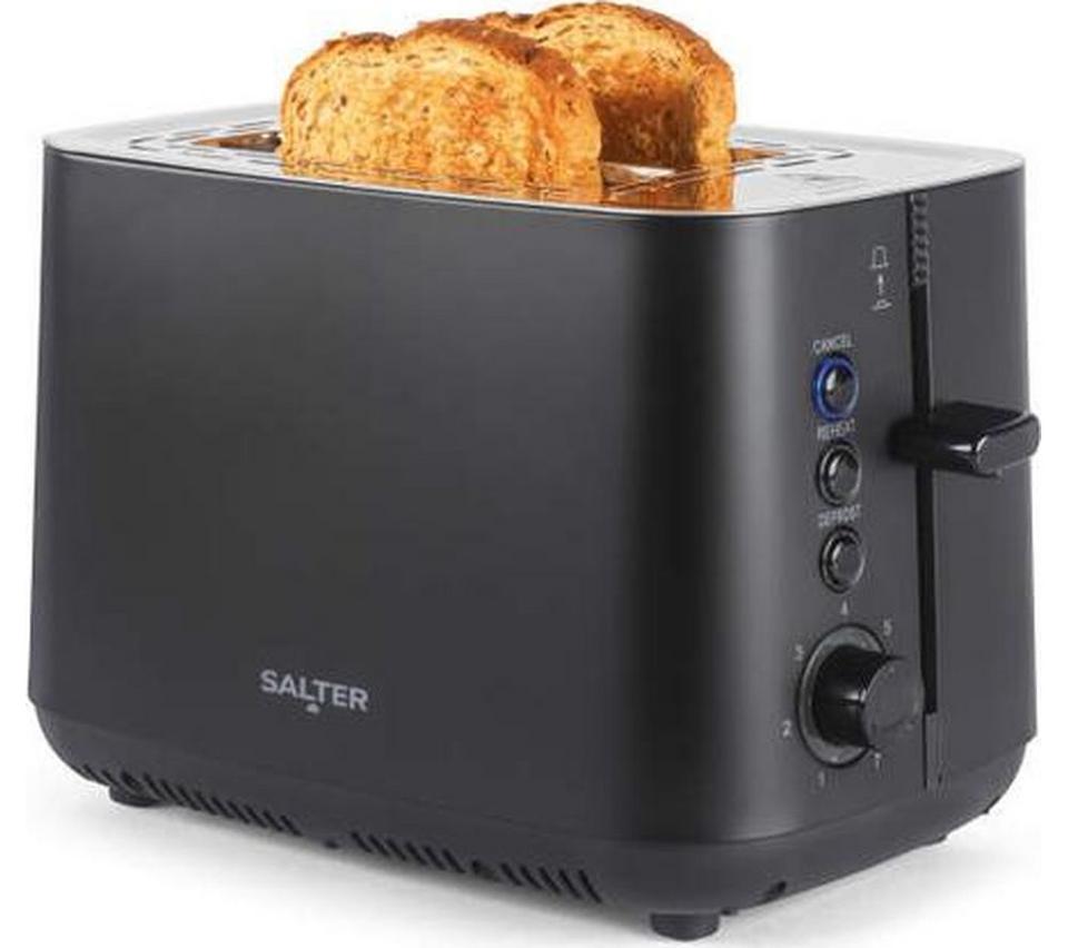 SALTER Kuro EK5564MBLK 2-Slice Toaster - Black