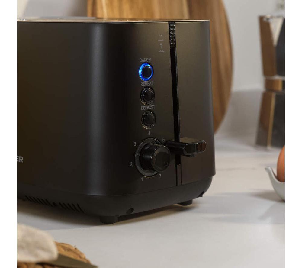 SALTER Kuro EK5564MBLK 2-Slice Toaster - Black image number 5 of 7