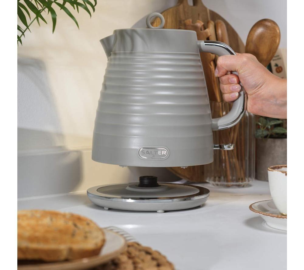 SALTER Ripple EK5742TPE Jug Kettle &ndash; Taupe image number 3 of 4