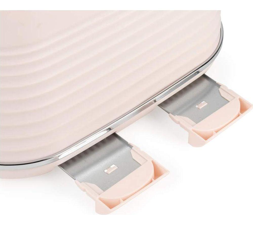 SALTER Ripple EK5743PNK 4-Slice Toaster - Pink image number 6 of 7