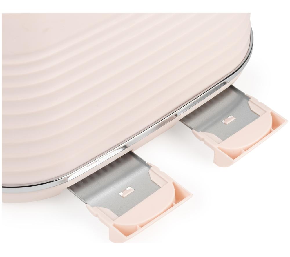 SALTER Ripple EK5743PNK 4-Slice Toaster - Pink image number 8 of 10