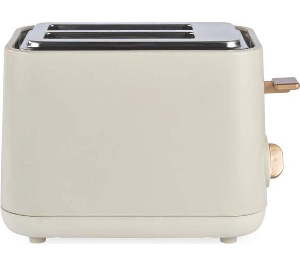 SALTER Pebble EK6722OB 2-Slice Toaster - Stone image number 2 of 7