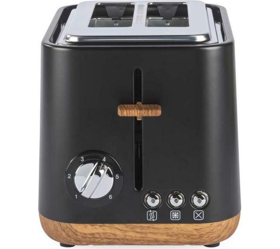 SALTER Toronto EK6722WBLK 2-Slice Toaster - Black