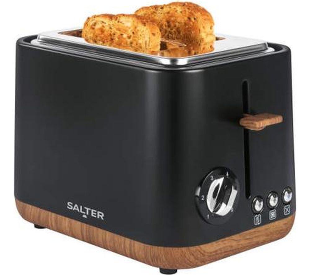 SALTER Toronto EK6722WBLK 2-Slice Toaster - Black image number 3 of 7