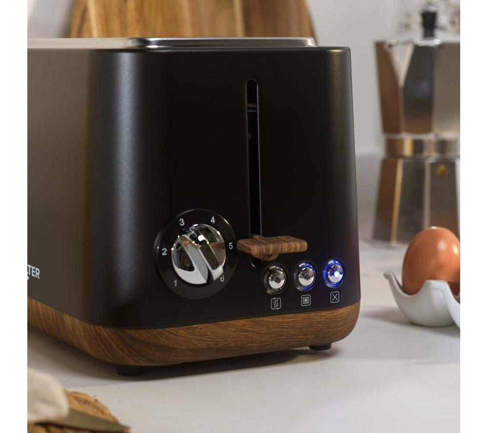 SALTER Toronto EK6722WBLK 2-Slice Toaster - Black image number 7 of 7