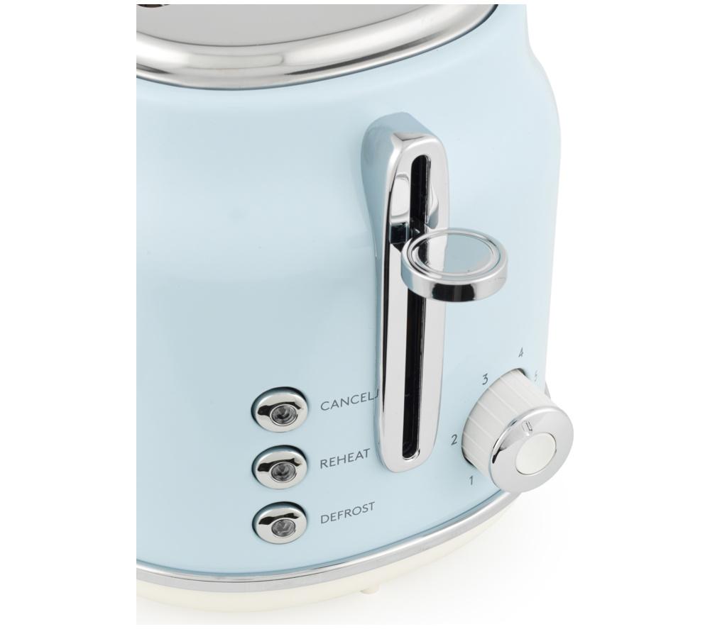 SALTER Retro EK6724BLU 2-Slice Toaster - Blue image number 9 of 12