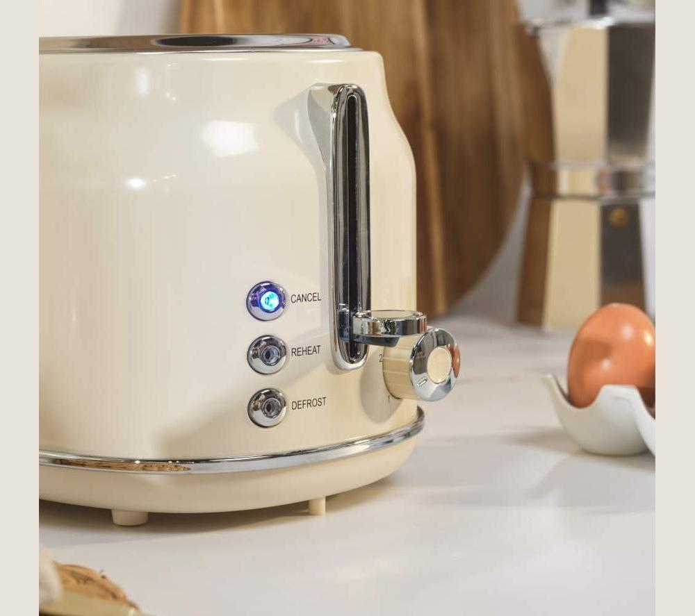 SALTER Retro EK6724CRM 2-Slice Toaster - Cream image number 5 of 7