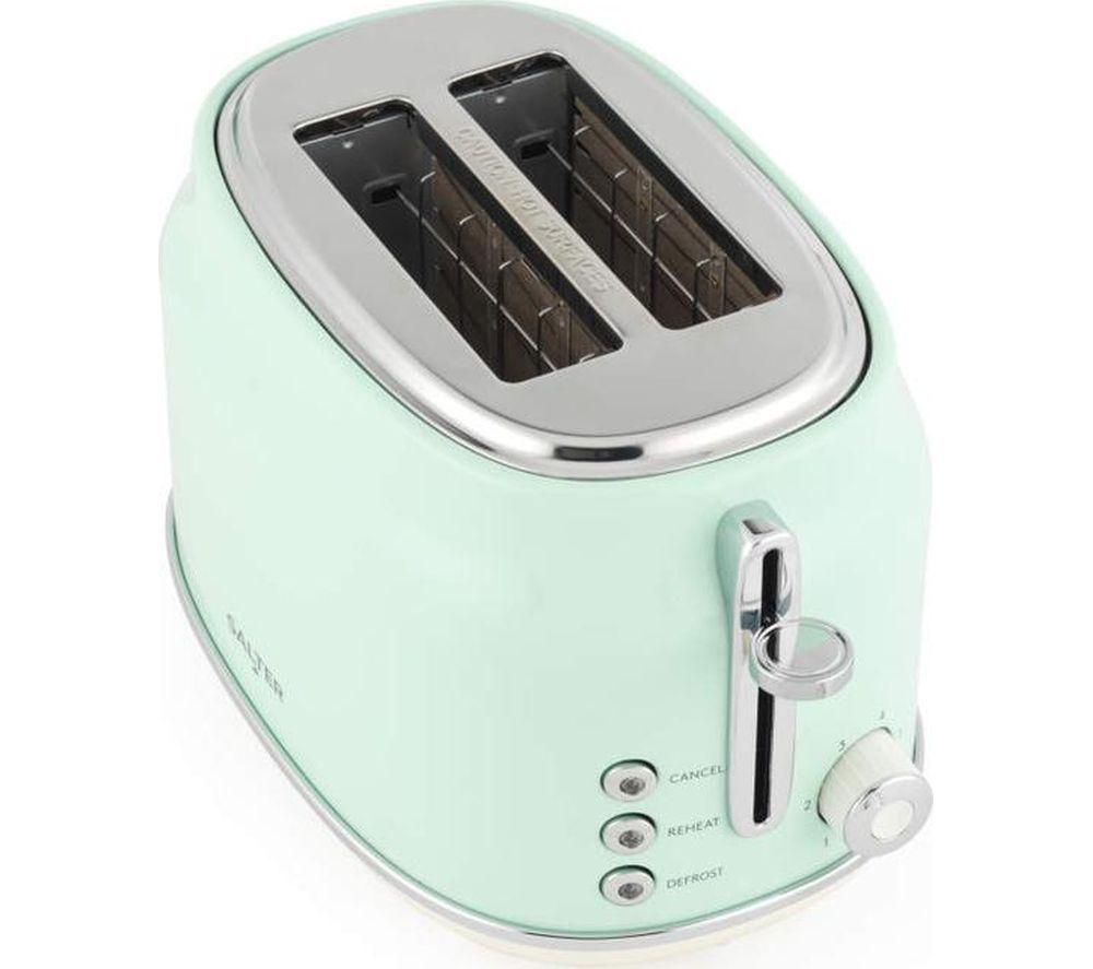 SALTER Retro EK6724GRN 2-Slice Toaster - Green image number 4 of 5