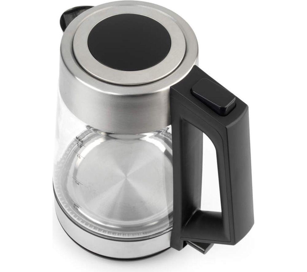 SALTER EK6735 Colour Changing Glass Kettle &ndash; Black & Silver image number 7 of 7