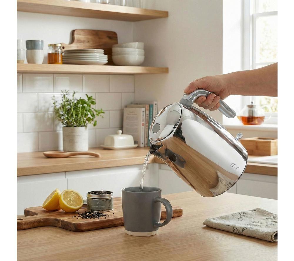 SALTER Muse EK6742774 Jug Kettle - Silver image number 7 of 7