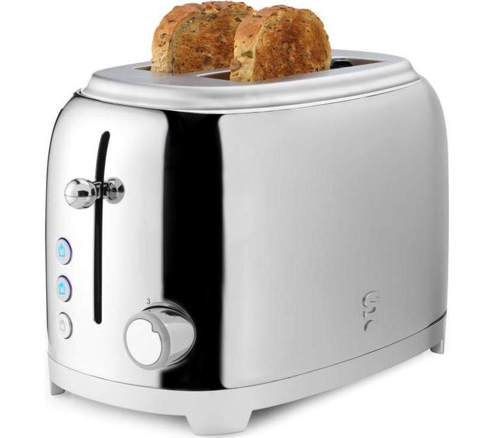 SALTER Muse EK6743 2-Slice Toaster - Silver image number 6 of 10