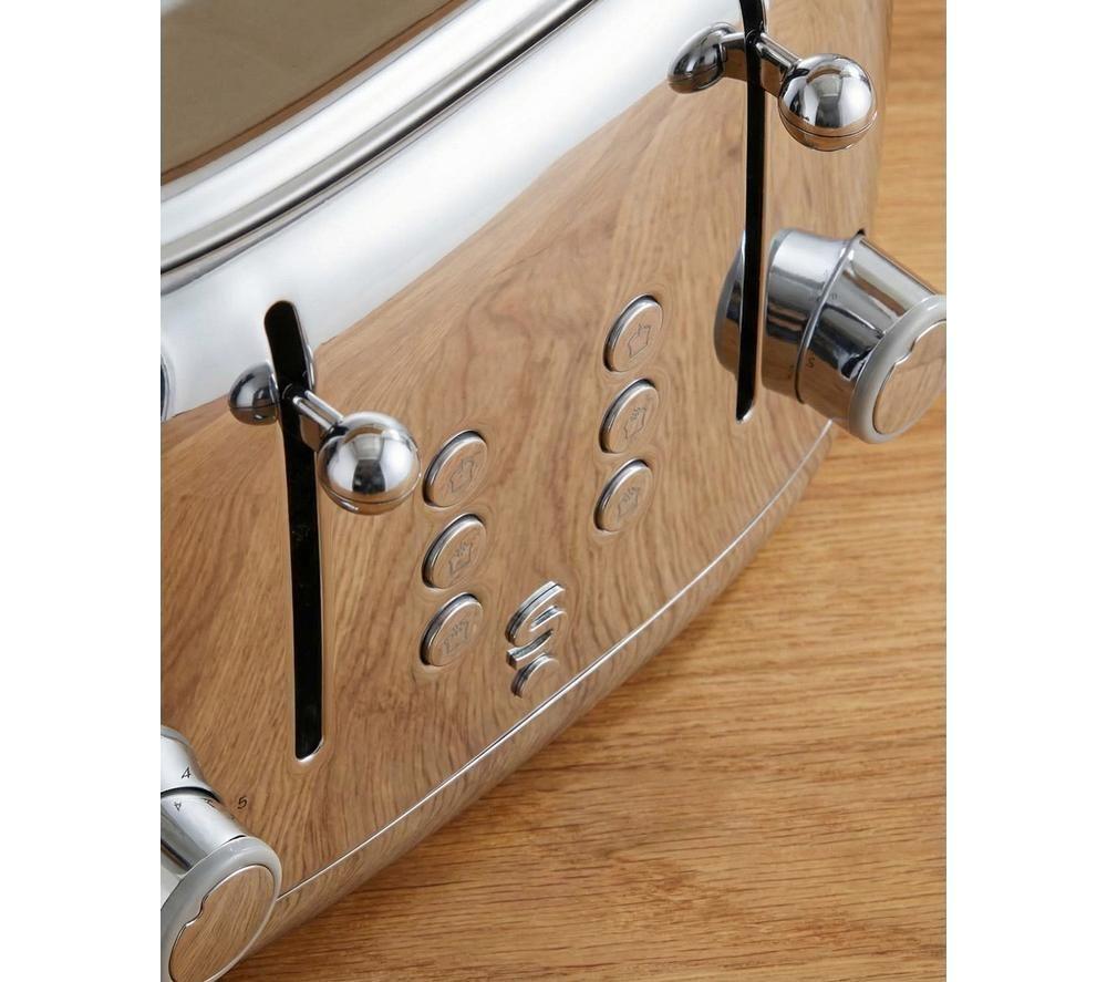 SALTER Muse EK6744 4-Slice Toaster - Silver image number 10 of 11