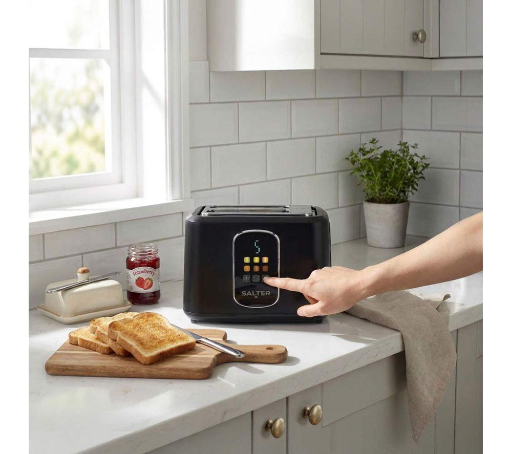 SALTER Toast Rite EK6746 2-Slice Toaster - Black image number 2 of 8