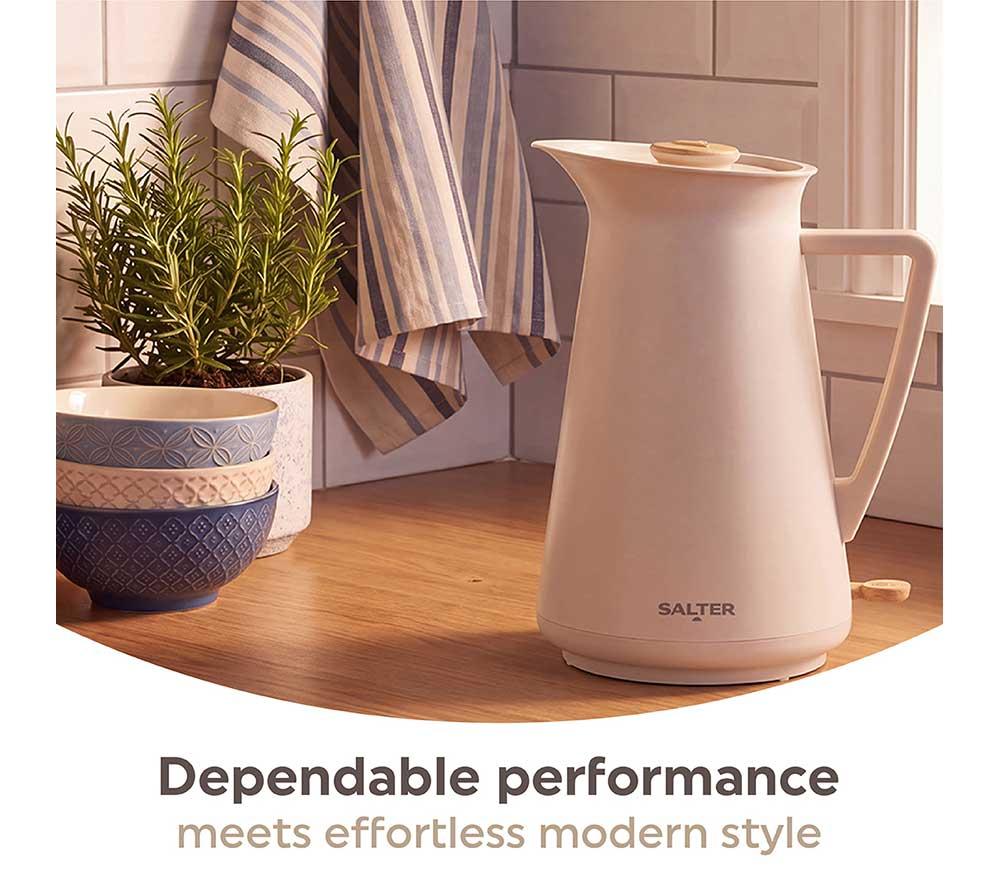 SALTER Temp Rite EK6774 Jug Kettle - Stone image number 5 of 6